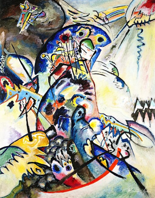 Arco azul da crista – Vassily Kandinsky Wassily Kandinsky Master Apollon 2