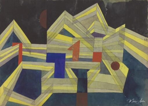 Arquitetura, estrutural-transparente – Paul Klee Paul Klee Master Apollon 2
