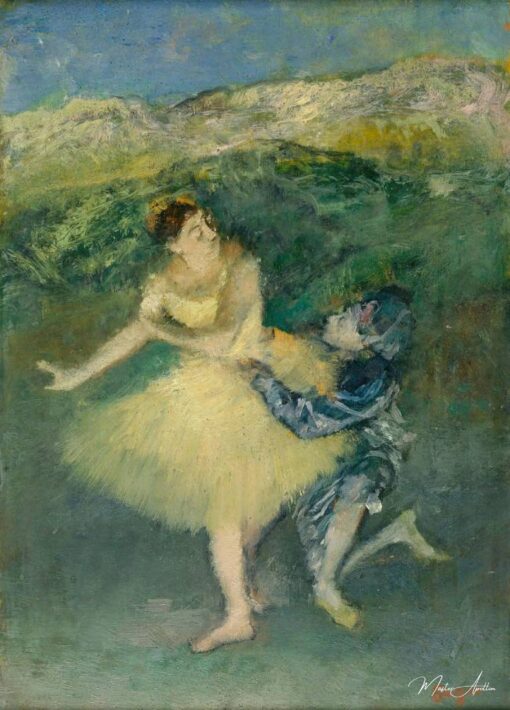 Arlequim e Colombina – Edgar Degas Edgar Degas Master Apollon 2