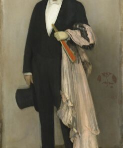 Arranjo em cor de pele e preto: Retrato de Théodore Duret – James Abbott McNeill Whistler James Abbott McNeill Whistler Master Apollon