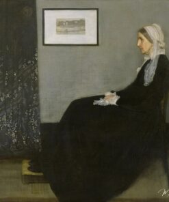 Arranjo em cinza e preto n°1 – James Abbott McNeill Whistler James Abbott McNeill Whistler Master Apollon