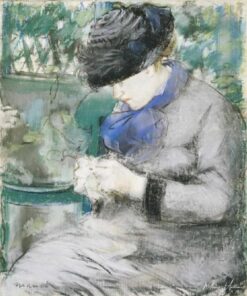 Assis no jardim – Edouard Manet Édouard Manet Master Apollon 2