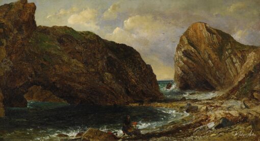 À Beira do Mar, Lulworth – Jasper Francis Cropsey Jasper Francis Cropsey Master Apollon 2