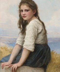 À Beira do Mar – William Bouguereau William Bouguereau Master Apollon