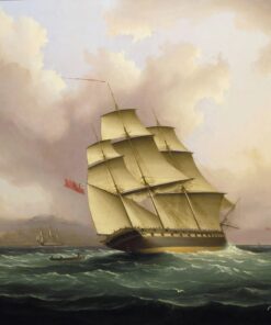 Ao largo da Barbados – James E. Buttersworth James E. Buttersworth Master Apollon