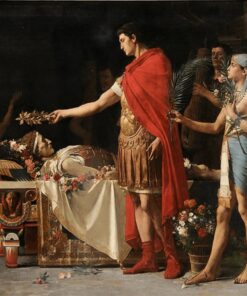Auguste no túmulo de Alexandre – Lionel Royer Lionel Royer Master Apollon