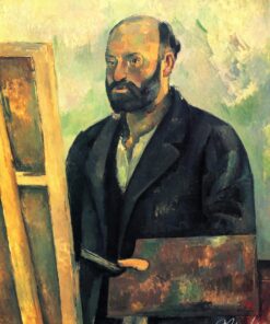 Auto-retrato com a paleta – Paul Cézanne Paul Cézanne Master Apollon