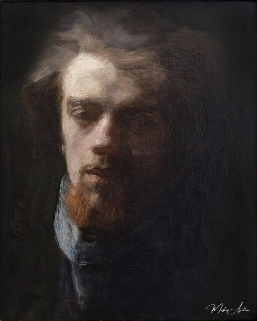 Autorretrato, 1860 – Henri Fantin-Latour Henri Fantin-Latour Master Apollon