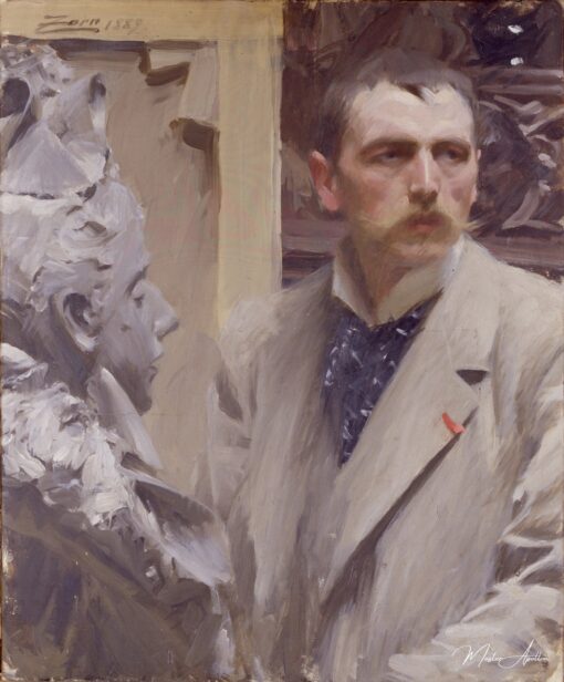 Autorretrato, 1889 – Anders Zorn Anders Zorn Master Apollon