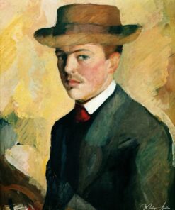 Autorretrato 1909 – August Macke August Macke Master Apollon