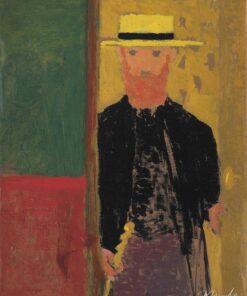 Autorretrato com bengala e chapéu de palha – Édouard Vuillard Édouard Vuillard Master Apollon
