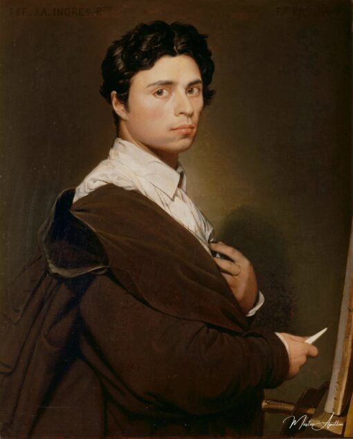 Autorretrato aos 24 anos – Jean-Auguste-Dominique Ingres Jean-Auguste-Dominique Ingres Master Apollon 2