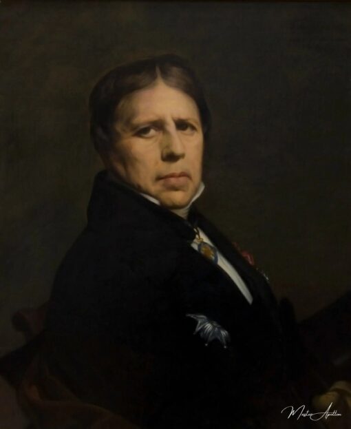 Autorretrato aos 79 anos – Jean-Auguste-Dominique Ingres Jean-Auguste-Dominique Ingres Master Apollon