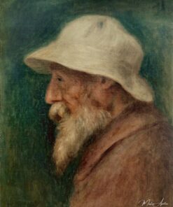 Autorretrato com chapéu branco – Pierre-Auguste Renoir Pierre-Auguste Renoir Master Apollon 2
