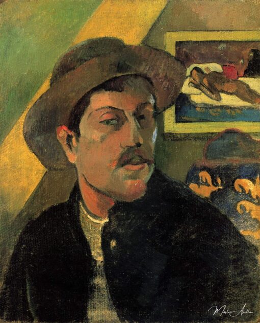 Autorretrato com chapéu – Paul Gauguin Paul Gauguin Master Apollon 2