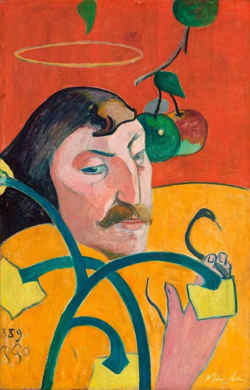 Autorretrato com Nimbo – Paul Gauguin Paul Gauguin Master Apollon