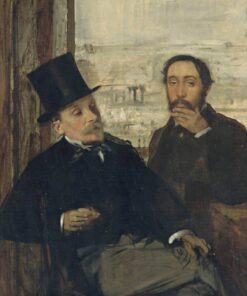 Autorretrato com Evariste de Valernes (1816-96) – Edgar Degas Edgar Degas Master Apollon