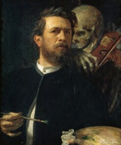 Autorretrato com a Morte Brincando – Arnold Böcklin Arnold Böcklin Master Apollon