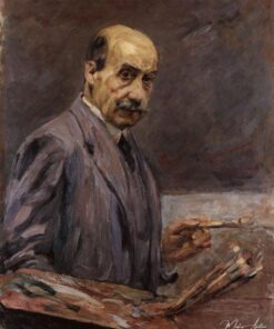 Autorretrato com a paleta para a direita – Max Liebermann Max Liebermann Master Apollon