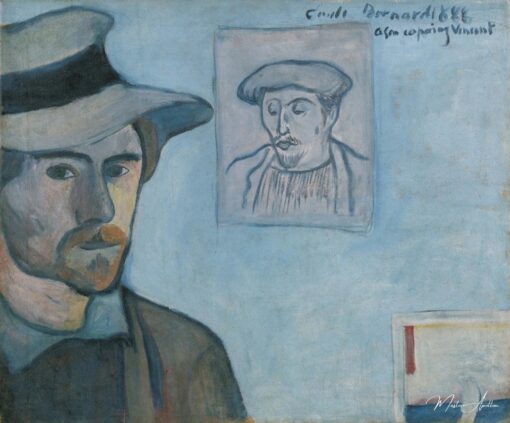 Autorretrato com o retrato de Gauguin – Paul Gauguin Paul Gauguin Master Apollon