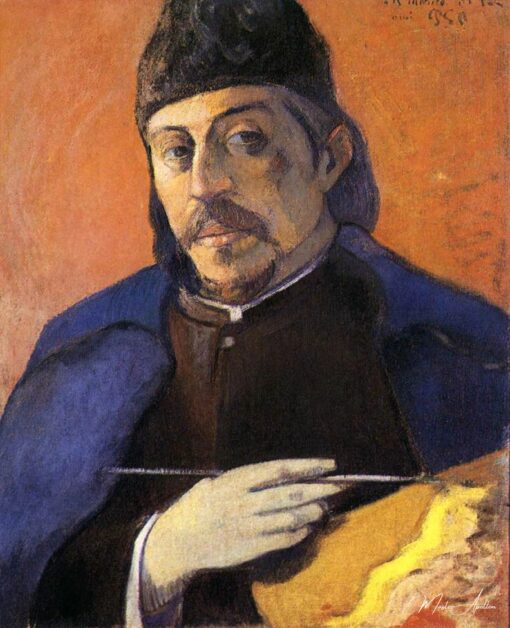 Autorretrato com paleta – Paul Gauguin Paul Gauguin Master Apollon 2