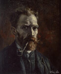 Autorretrato com tubo – Van Gogh Autoportraits de Vincent van Gogh Master Apollon