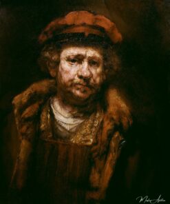 Autorretrato com um gorro vermelho – Rembrandt van Rijn Rembrandt van Rijn Master Apollon