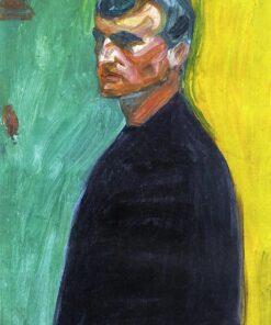 Autorretrato (contra bichromia) – Edvard Munch Edvard Munch Master Apollon