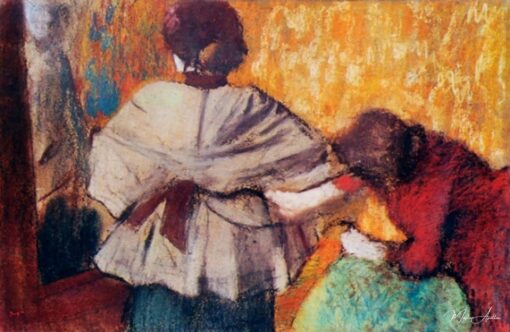 Com a costureira – Edgar Degas Edgar Degas Master Apollon 2