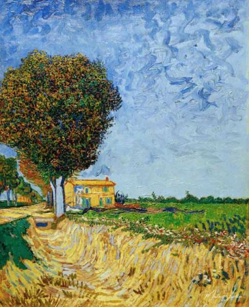 Avenida perto de Arles – Van Gogh Vincent Van Gogh Master Apollon