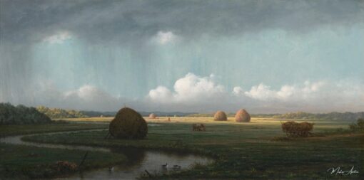 Averses soudaines, marais de Newbury – Martin Johnson Heade Martin Johnson Heade Master Apollon 2