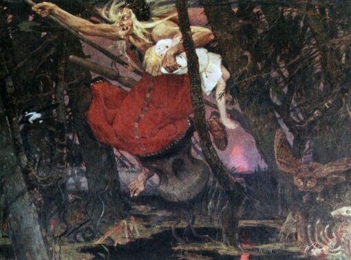 Baba Yaga – Viktor Vasnetsov Viktor Vasnetsov Master Apollon