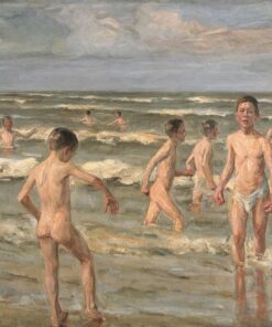 Banho dos meninos – Max Liebermann Max Liebermann Master Apollon
