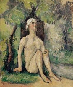 Banho sentado à beira da água – Paul Cézanne Paul Cézanne Master Apollon