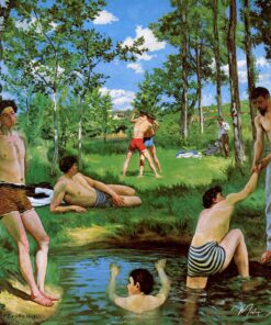Banhistas (cena de verão) – Frédéric Bazille Frédéric Bazille Master Apollon