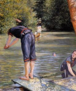 Banhistas às Margens do Yerres – Caillebotte Gustave Caillebotte Master Apollon
