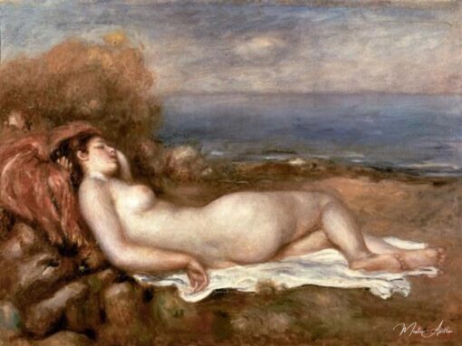 Banheira reclinada à beira – Pierre-Auguste Renoir Pierre-Auguste Renoir Master Apollon 2