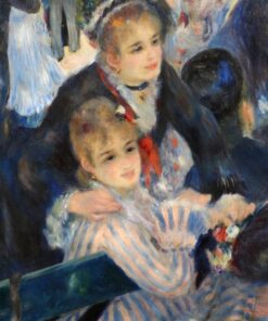 Baile no Moulin de la Galette, detalhe de duas mulheres sentadas – Pierre-Auguste Renoir Pierre-Auguste Renoir Master Apollon
