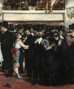 Baile de Máscaras no Ópera – Edouard Manet Édouard Manet Master Apollon