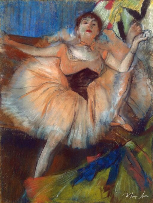 Bailarina sentada – Edgar Degas Edgar Degas Master Apollon 2