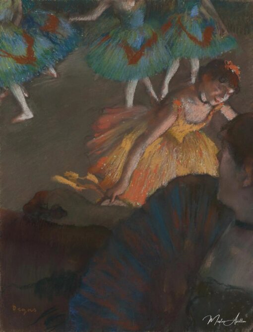 Ballet, visto de uma caixa – Edgar Degas Edgar Degas Master Apollon 2