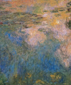 Bacia com Ninféias – Claude Monet “Os Nenúfares” de Claude Monet Master Apollon