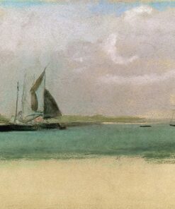 Bateaux de pescadores voltando ao porto – Edgar Degas Edgar Degas Master Apollon