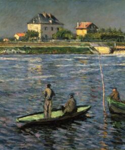 Botes de pescadores no Sena – Caillebotte Gustave Caillebotte Master Apollon