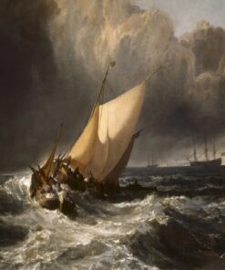 Bateaux holandeses na tempestade – William Turner William Turner Master Apollon