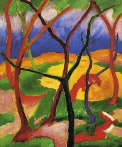 Belette brincando – Franz Marc Franz Marc Master Apollon