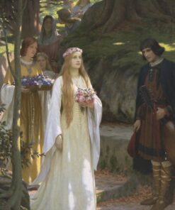 Bela dama – Edmund Leighton Edmund Leighton Master Apollon 2