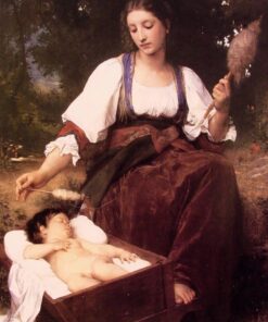 Berceuse – William Bouguereau William Bouguereau Master Apollon
