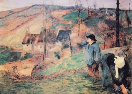 Bergers bretões – Paul Gauguin Paul Gauguin Master Apollon