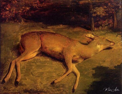Biche morte – Gustave Courbet Gustave Courbet Master Apollon